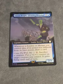 Jason Bright, Glowing Prophet (Extended Art) Universes Beyond: Fallout Foil - Image 1