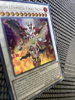 Yu-Gi-Oh TCG Geomathmech Final Sigma GFP2-EN134 1st Edition Ultra Rare Card NM - Image 3