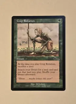 MTG Crop Rotation NM Urza's Legacy Fast FREE Shipping! - Image 1
