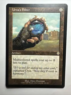 Urza's Filter Invasion Regular 2000 Magic: The Gathering Card LP/NM - Image 1