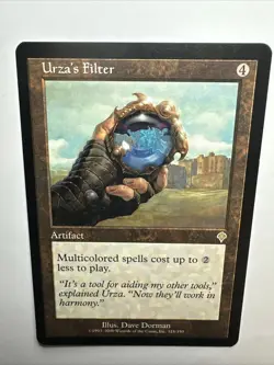 Urza's Filter Invasion Regular 2000 Magic: The Gathering Card LP/NM - Image 2