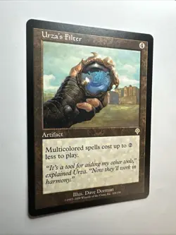 Urza's Filter Invasion Regular 2000 Magic: The Gathering Card LP/NM - Image 4