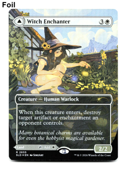 Witch Enchanter (2655) - Foil - [Secret Lair Drop Series] SLD Magic MTG ⚪ - Image 1
