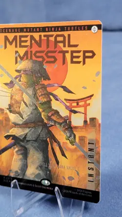 MTG Foil Borderless Mental Misstep Secret Lair: TMNT: The Last Ronin!! - Image 4
