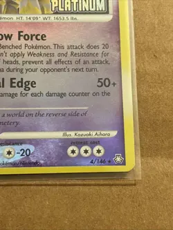 2008 Pokemon TCG Legends Awakened Giratina Reverse Holo STAMPED Card 4/146 MP - Image 4