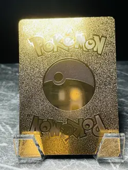 Morpeko Vmax Gold Display Card Pokemon TCG - Image 2