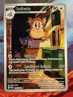 Pokemon TCG Raticate 99/88 | Perfect Order | Illustration Rare NM/M - Image 1