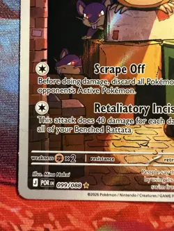 Pokemon TCG Raticate 99/88 | Perfect Order | Illustration Rare NM/M - Image 5