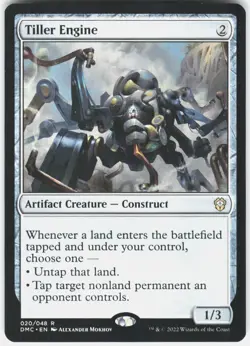 Tiller Engine R Commander: Dominaria United 20 NM Normal Magic: The Gathering - Image 1