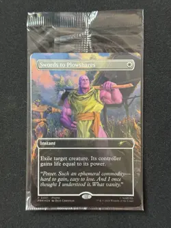 Magic The Gathering Sword To Plowshares #P0001 Magic Promo MTG Sealed - Image 1