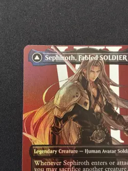 Sephiroth Fabled SOLDIER (Borderless) FINAL FANTASY M 0382 FIN Foil - Image 4