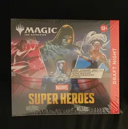 Draft Night Sealed Box Marvel Super Heroes MTG Magic the Gathering - Image 1