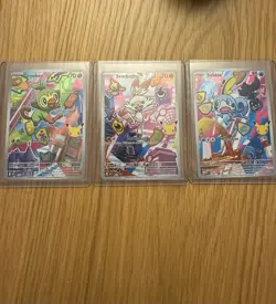 Pokemon TCG First Partner Illustration Collection Series 2 Gen 8 Galar Starters - Image 1