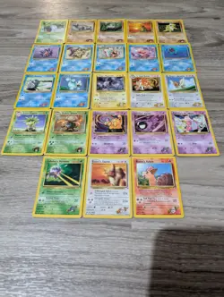 23x Pokemon Gym Heroes WOTC 2000 Unlimited Common Uncommon Card Lot - Image 3