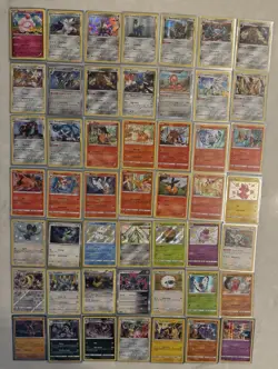 Huge Pokemon Card Lot 275 Cards All Holos All In Pokemon Sleeves Huge Value! C - Image 2