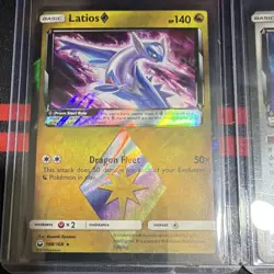 Pokemon TCG Prism Star Holo 3-Card Lot Latios 108/168 Jirachi 97/168 all Lp - Image 4