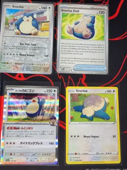 Pokemon TCG Snorlax 15-Card Collectors Lot Holo Artbox Hops Snorlax - Image 2