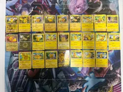 25 Different Pikachu Pokemon TCG Card Lot - Sun & Moon XY + More - Image 1