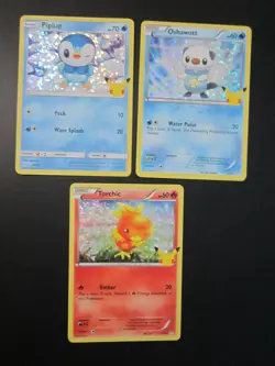3 CARD POKEMON HOLO LOT MCDONALDS 11/25 20/25 21/25 ALL NEVER PLAYED NM - Image 1