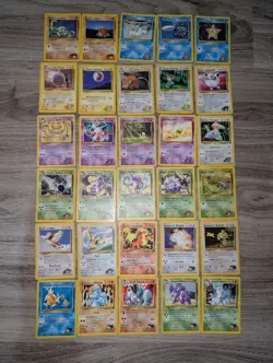 30x Pokemon Gym Challenge WOTC 2000 Card Lot Unlimited Commons/Uncommons - Image 1