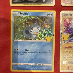 Pokemon TCG Holo Promo 4-Card Lot Greninja SWSH144 Sobble 24/25 - Image 3