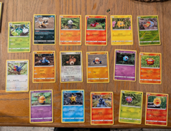 Nintendo Pokemon TCG Yuka Morii 15-Card Mixed Lot - Image 1