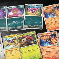 Pokemon TCG 12-Card Mixed Lot N's Darmanitan Tauros Boldore Steven's Beldum - Image 3