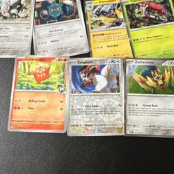 Pokemon TCG 12-Card Mixed Lot N's Darmanitan Tauros Boldore Steven's Beldum - Image 5