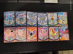 Topps series 2 & 3 Pokemon Trading Card Lot 12 Cards - Image 1