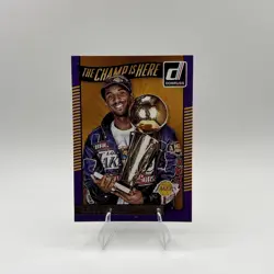 Kobe Bryant 2016-17 Panini Donruss The Champ Is Here #7 Los Angeles Lakers - Image 1