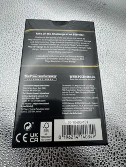 Pokemon TCG Mega Evolution Chaos Rising Booster Bundle 6 Packs New Sealed - Image 2