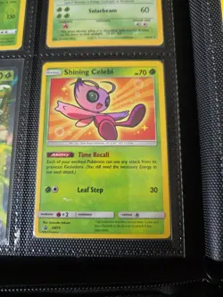 Shining Celebi SM Promo SM79 NM Pokemon TCG - Image 1