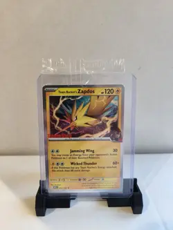 Team Rockets Zapdos- 070/182 - Pokemon Destined Rivals GAMESTOP Stamp Sealed - Image 1