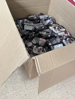 157x Empty Pokemon Tins Black And White Mini Tins JOB LOT - No Packs - Image 2