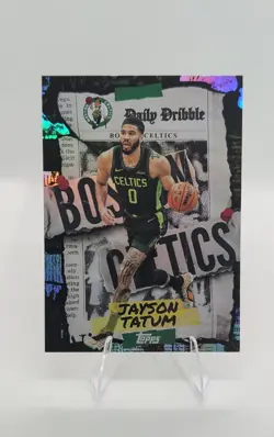 2025-26 Topps The Daily Dribble Jayson Tatum #DD-3 - Image 1