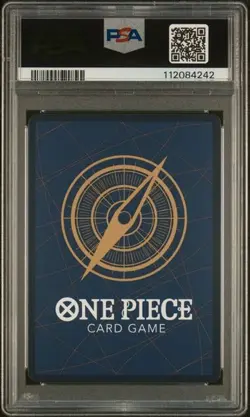 Monkey D. Luffy 119 - One Piece OP09 EN PSA 10 GEM MT - Image 2