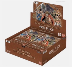One Piece OP-17 The World's Strongest Warriors ENGLISH CASE Factory Sealed! - Image 1