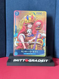 Monkey D.Luffy One Piece Promo Card Japanese LP P-043 Rare - Image 1