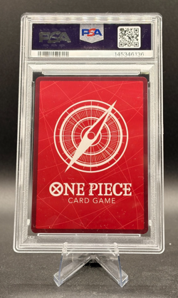 Edward Newgate OP02-001 Alt Art Leader PSA 10 Gem Mint One Piece OP02 2023 EN - Image 2