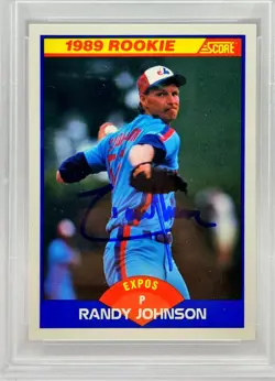 Randy John 1989 Score #645 ROOKIE RC PSA 10 DNA AUTO 📈 HOF - Image 2