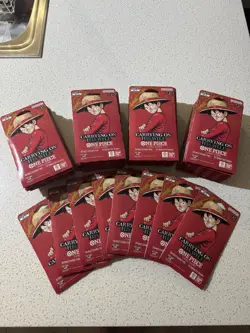 48x One Piece TCG OP-13 Carrying On His Will Sleeved Booster Blister Pack - Image 1