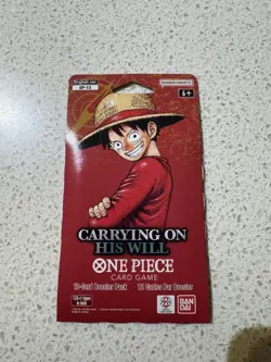48x One Piece TCG OP-13 Carrying On His Will Sleeved Booster Blister Pack - Image 2