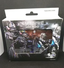 Final Fantasy TCG: Two-Player Starter Set - Golbez vs Cecil 2 Decks + Paper Mat - Image 1