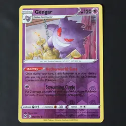 Gengar Reverse Holo Lost Origin 066/196 Pokemon TCG NM - Image 1