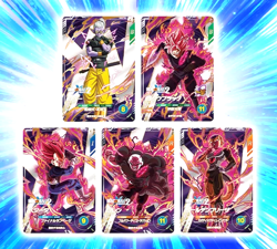 PREORDER Vegeta Goku Black Frieza PUR Vol.10 Japanese Dragon Ball Divers Cards - Image 1