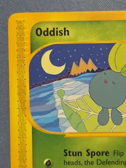 Pokemon TCG e-Card Series Aquapolis Oddish 097/147 - Image 2