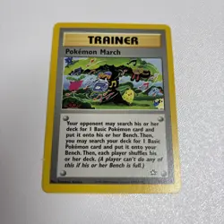 Pokemon March 102/111 Pokemon Card Neo Genesis Common WOTC NM - Image 1