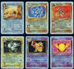 Pokemon LEGENDARY COLLECTION - 6 Reverse Holo Cards - ENG - Damaged - Image 1