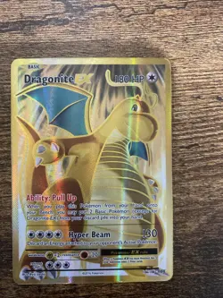 Pokemon TCG Card - Dragonite EX XY Evolutions 106/108 Ultra Rare Full Art Holo - Image 1