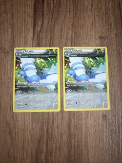 Pokemon TCG Altaria 74/108 Roaring Skies Non Holo 2 Card Lot NM Condition - Image 1